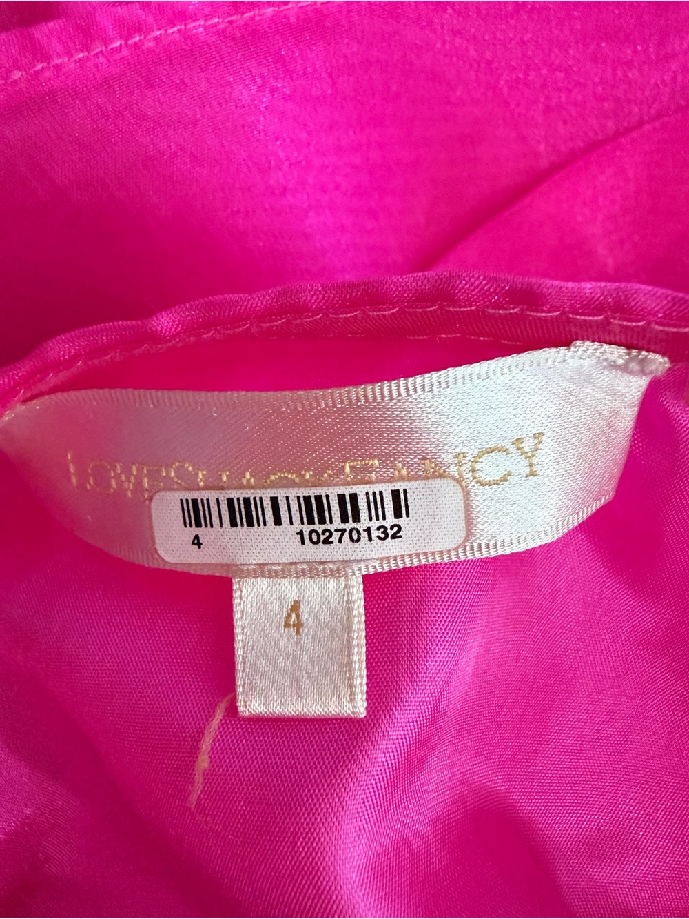 LoveShackFancy Hot Pink Ruffled Mini Dress - Picture 7 of 11